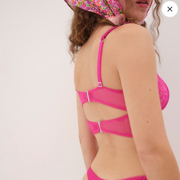 For Love and Lemons Butterfly‎ Lace Underwire Bra - Picture 2 of 7